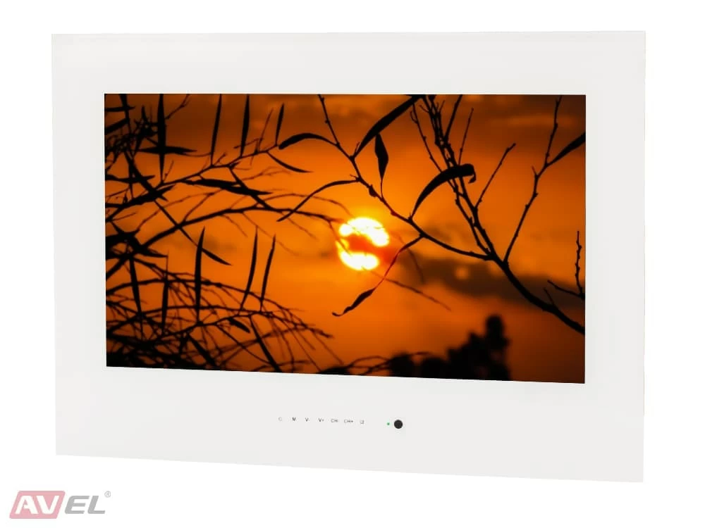 AVS240SM 23,8" White Frame Waterproof Smart TV