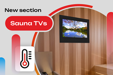 New section: Sauna TVs