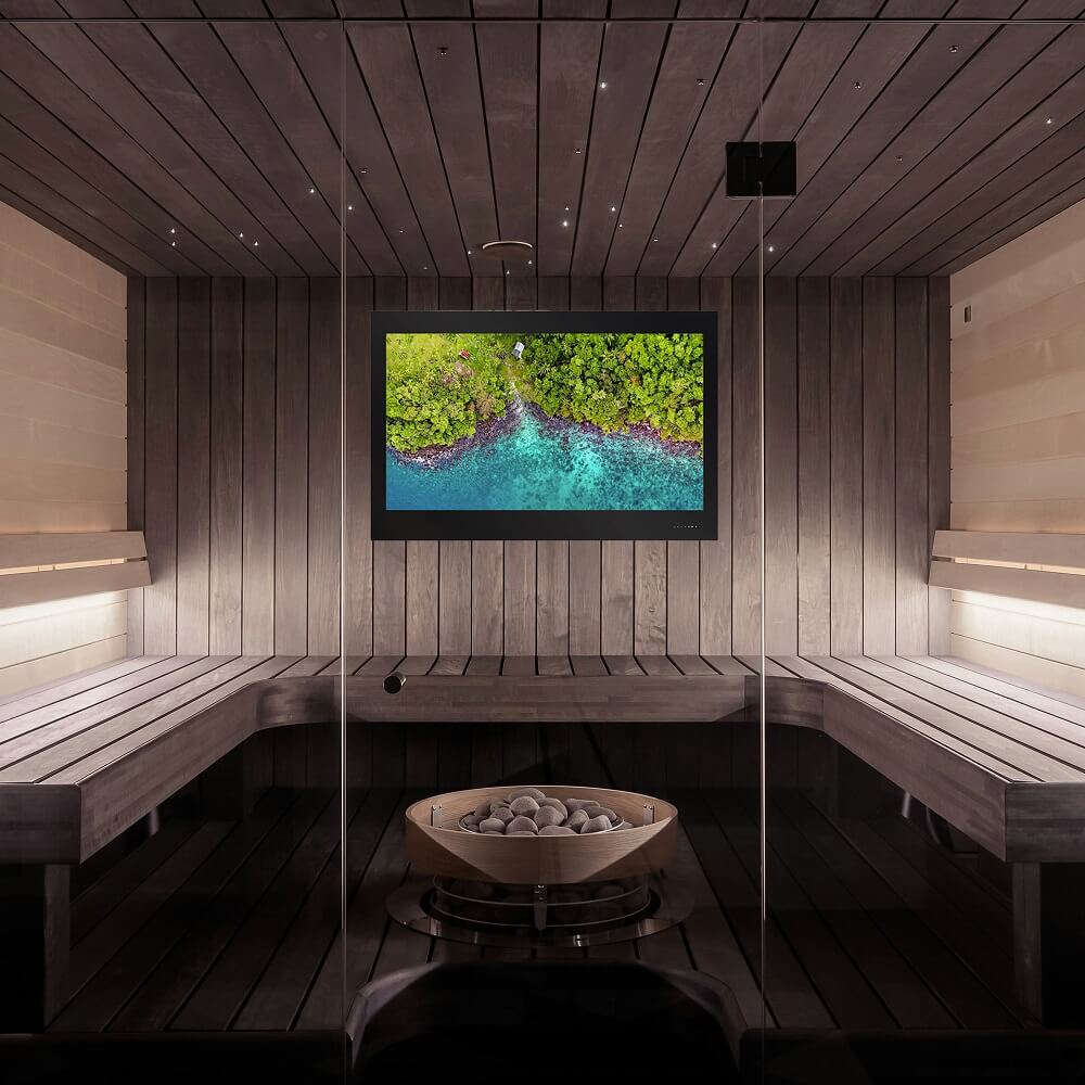 sauna TV
