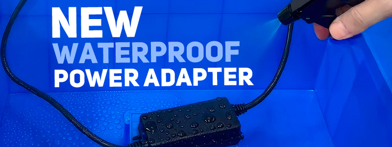 waterproof power adapter