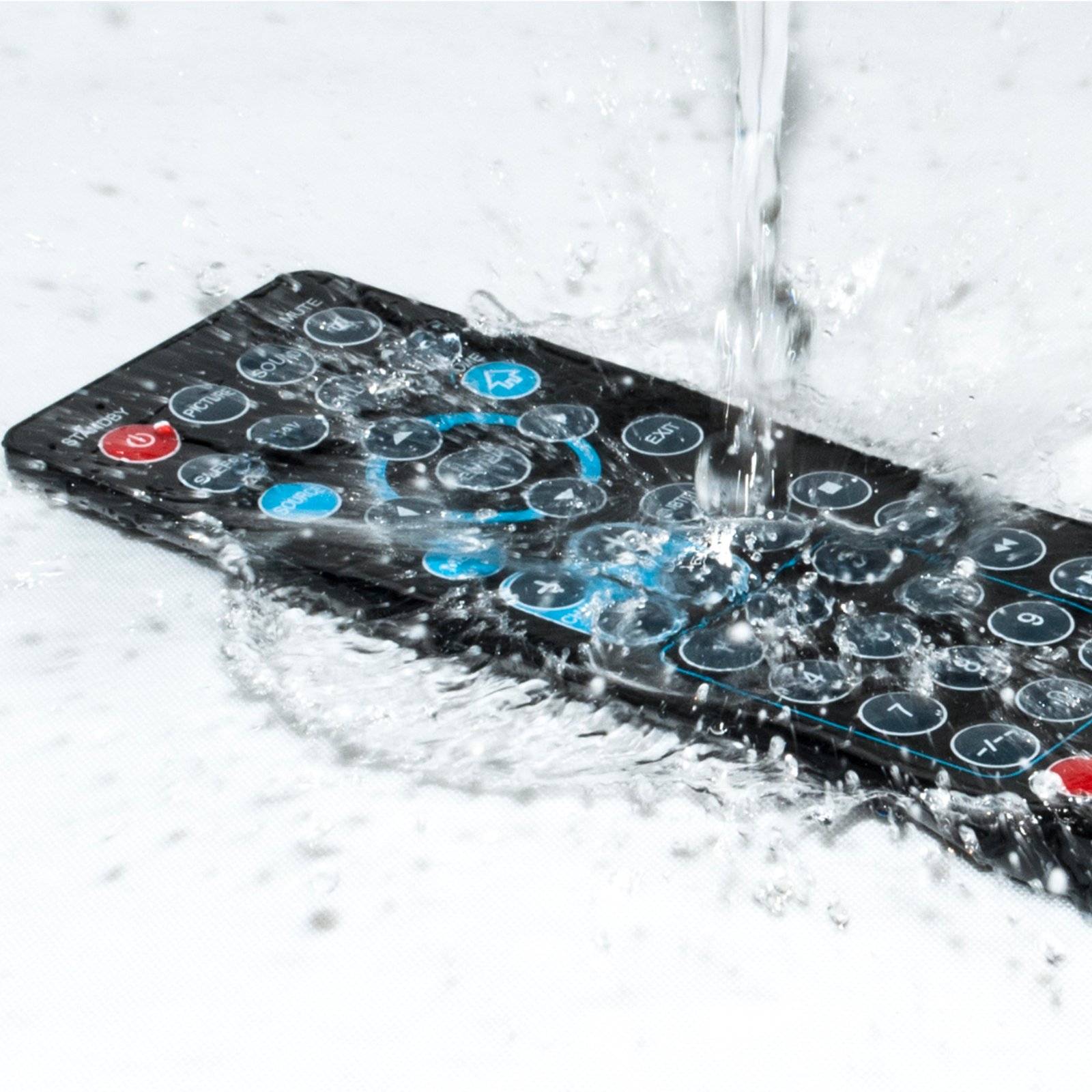 Splashproof remote 2