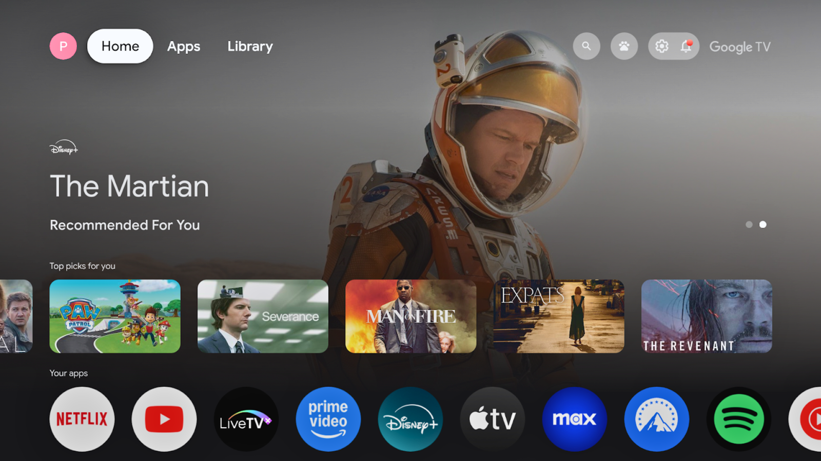 Most Parallel AV Televisions include Google TV