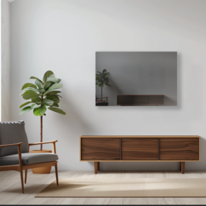 A Magic Mirror Television replaces your old TV and opens up the room