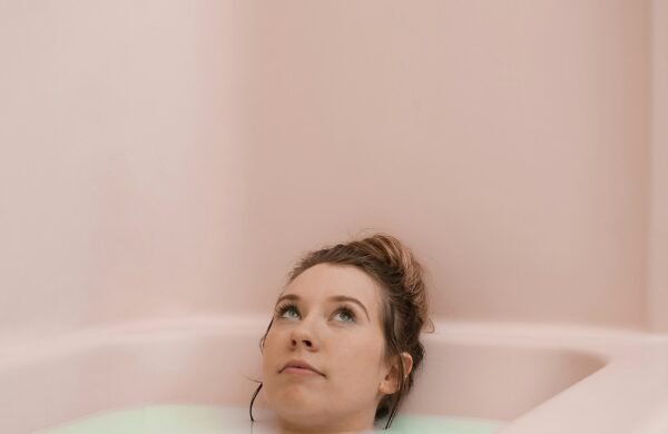 You can watch TV from the hot tub