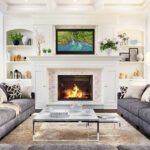 In-wall Above Fire Place