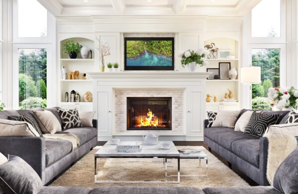 In-wall Above Fire Place