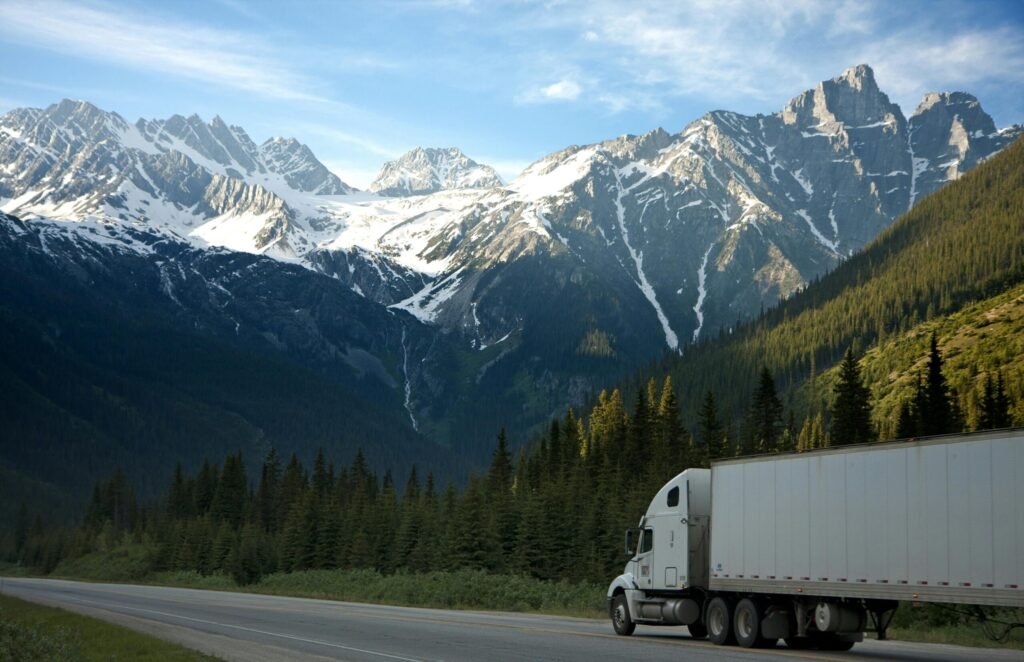 Parallel AV Delivery Truck