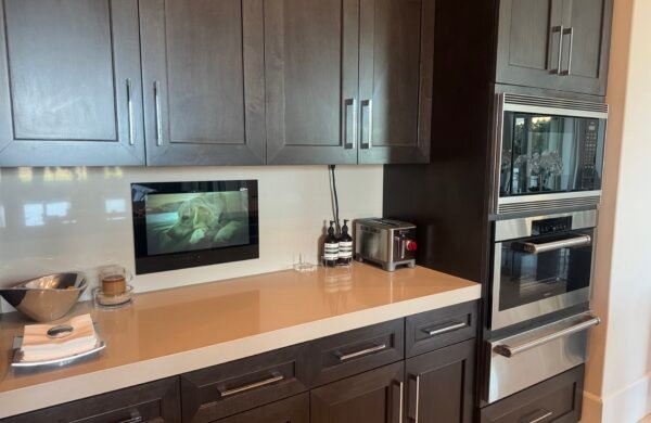 Custom in wall TV
