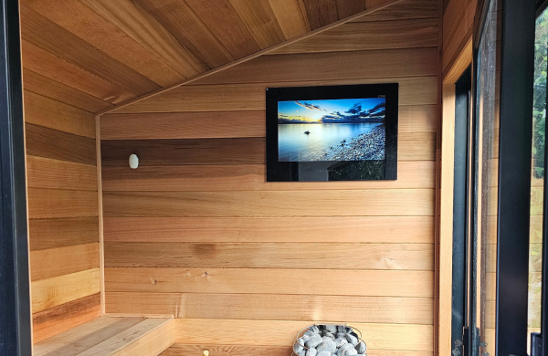 choosing a sauna TV is simple