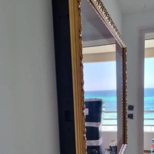 Framed mirror TV