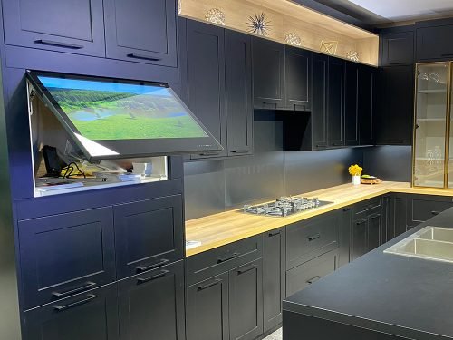 Kitchen Cabinet TV