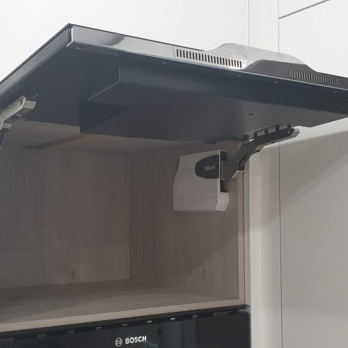 Kitchen TV open
